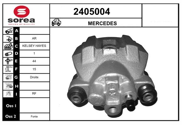 Etrier frana 2405004 EAI