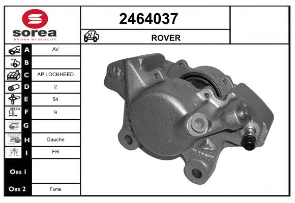 Etrier frana 2464037 EAI