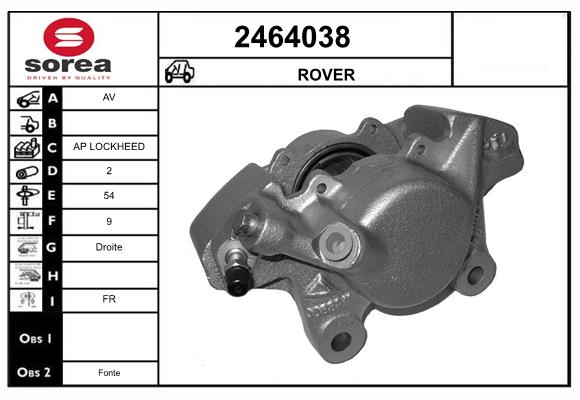 Etrier frana 2464038 EAI