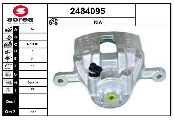 Etrier frana 2484095 EAI