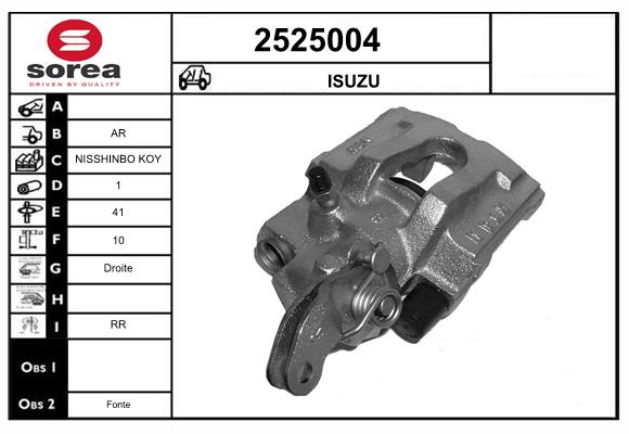 Etrier frana 2525004 EAI