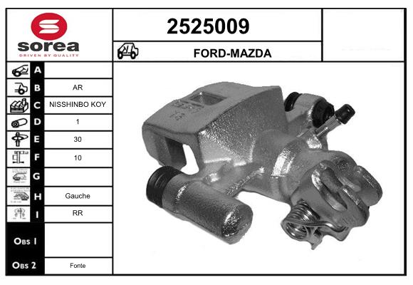 Etrier frana 2525009 EAI