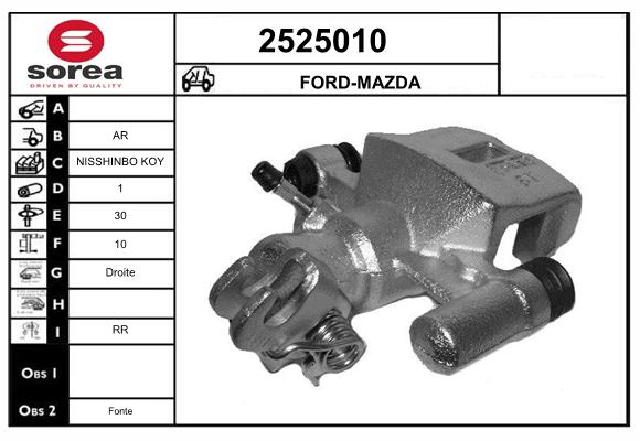 Etrier frana 2525010 EAI