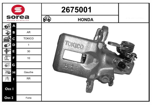 Etrier frana 2675001 EAI