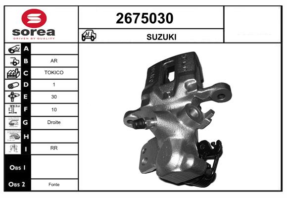 Etrier frana 2675030 EAI