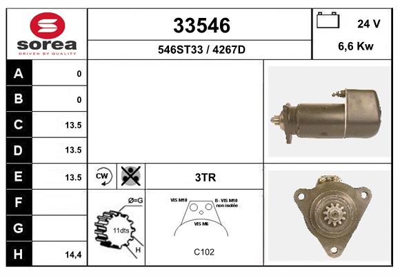 starter 33546 EAI