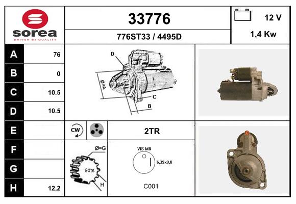 starter 33776 EAI