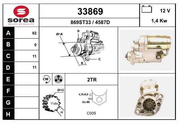 starter 33869 EAI