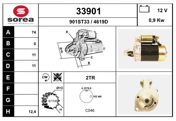 starter 33901 EAI
