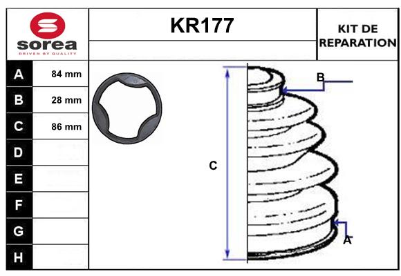 Ansamblu burduf, articulatie planetara KR177 EAI