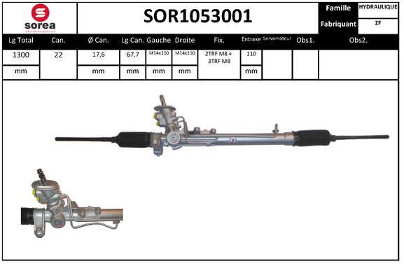Caseta directie SOR1053001 EAI