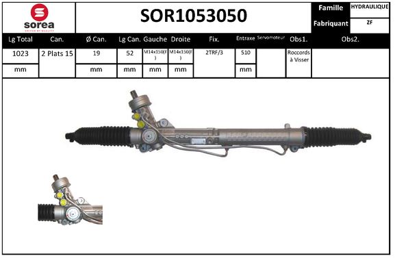 Caseta directie SOR1053050 EAI
