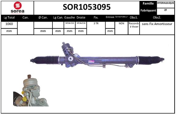 Caseta directie SOR1053095 EAI