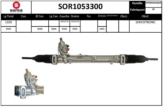 Caseta directie SOR1053300 EAI