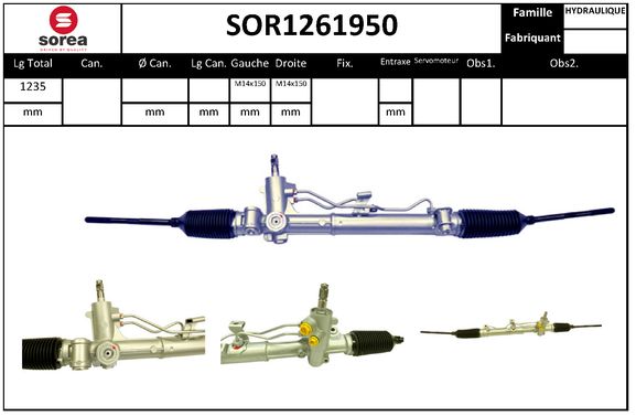 Caseta directie SOR1261950 EAI