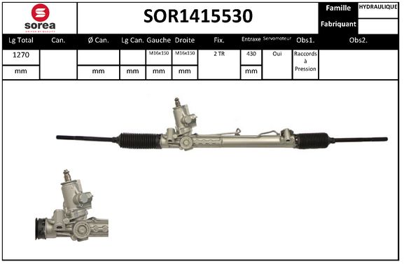 Caseta directie SOR1415530 EAI