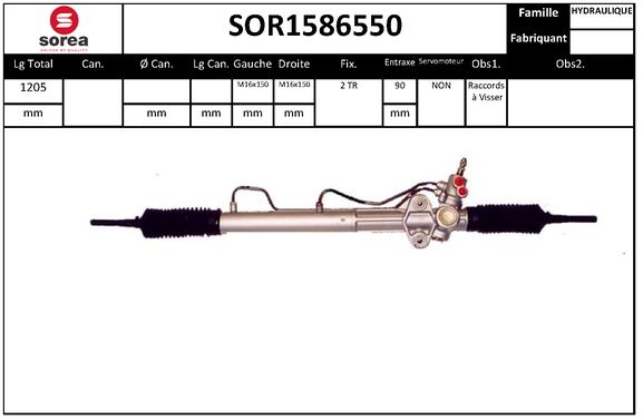 Caseta directie SOR1586550 EAI