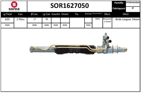 Caseta directie SOR1627050 EAI