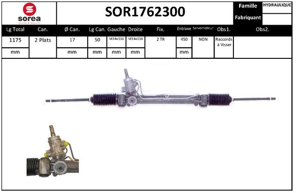 Caseta directie SOR1762300 EAI