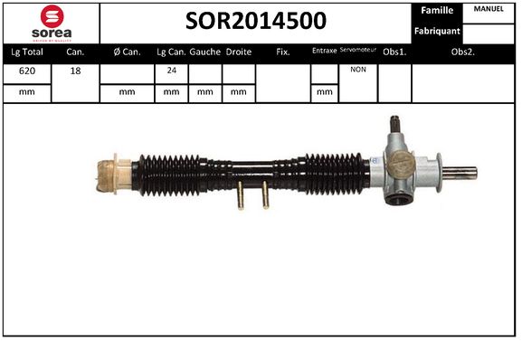 Caseta directie SOR2014500 EAI