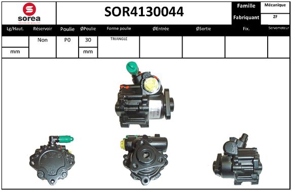 Pompa hidraulica, sistem de directie SOR4130044 EAI
