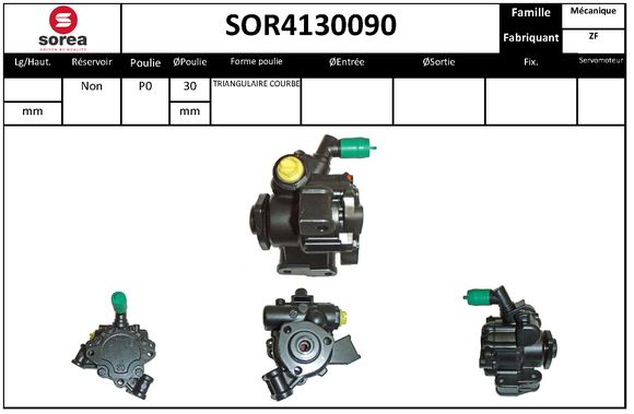 Pompa hidraulica, sistem de directie SOR4130090 EAI