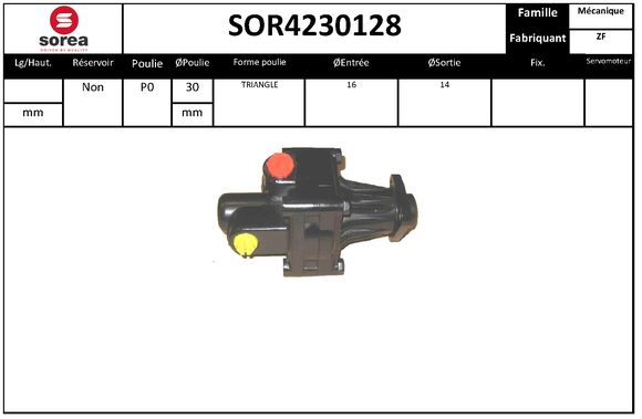 Pompa hidraulica, sistem de directie SOR4230128 EAI