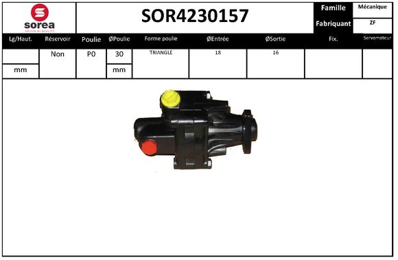 Pompa hidraulica, sistem de directie SOR4230157 EAI