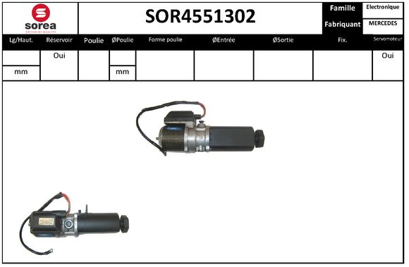 Pompa hidraulica, sistem de directie SOR4551302 EAI
