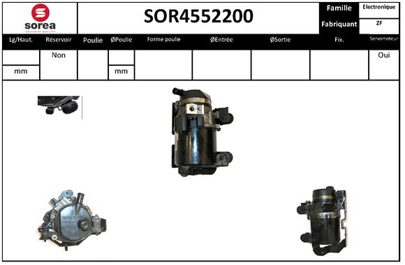 Pompa hidraulica, sistem de directie SOR4552200 EAI