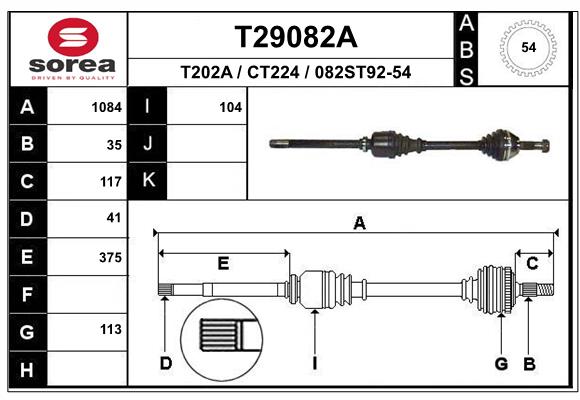 Planetara T29082A EAI