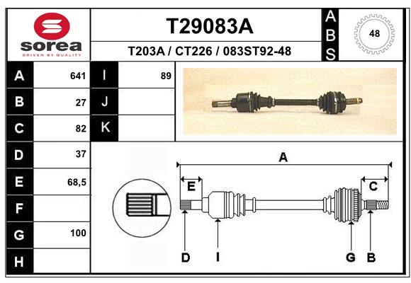 Planetara T29083A EAI