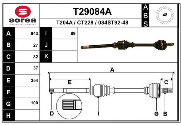 Planetara T29084A EAI