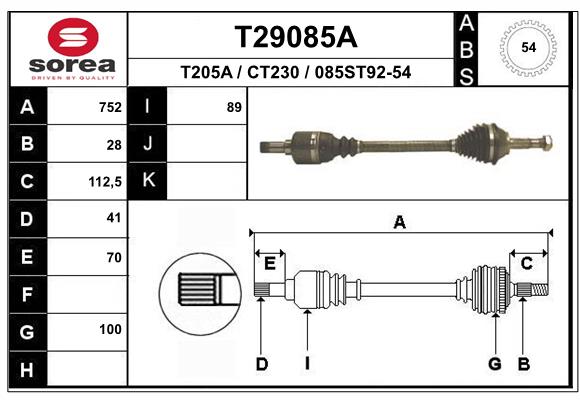 Planetara T29085A EAI