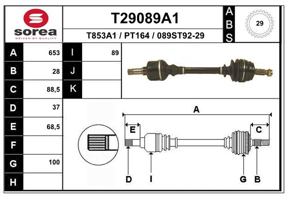 Planetara T29089A1 EAI