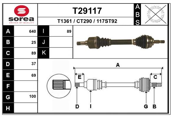 Planetara T29117 EAI