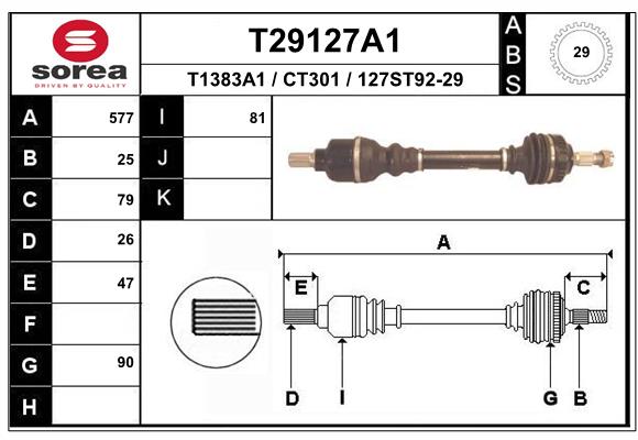 Planetara T29127A1 EAI