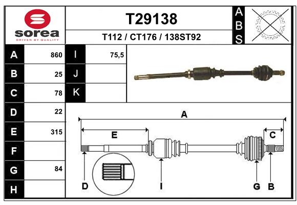 Planetara T29138 EAI