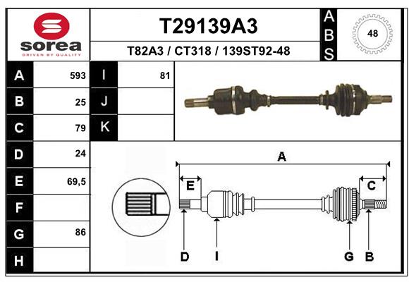 Planetara T29139A3 EAI