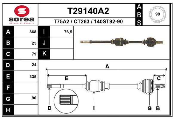 Planetara T29140A2 EAI