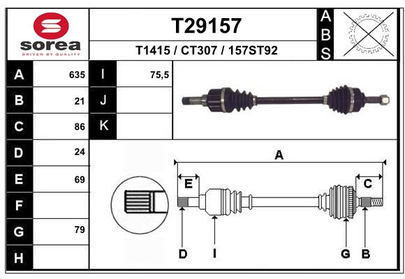 Planetara T29157 EAI