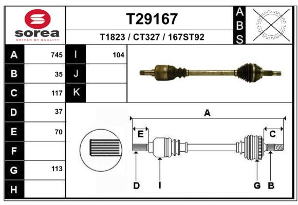 Planetara T29167 EAI