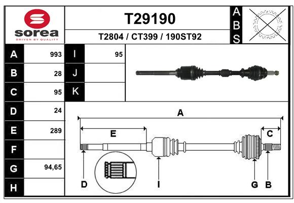 Planetara T29190 EAI