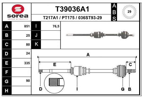 Planetara T39036A1 EAI