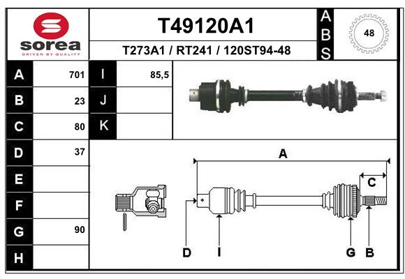 Planetara T49120A1 EAI