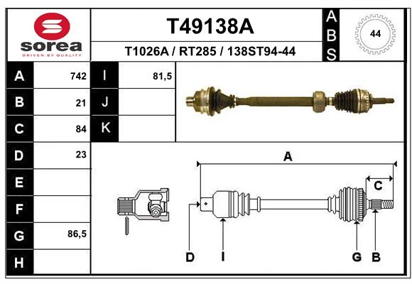 Planetara T49138A EAI