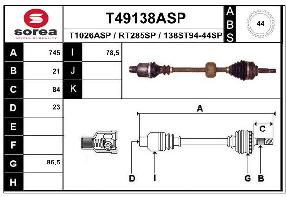 Planetara T49138ASP EAI