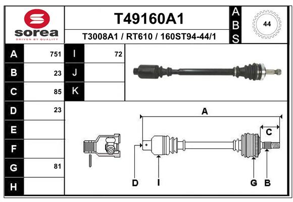 Planetara T49160A1 EAI