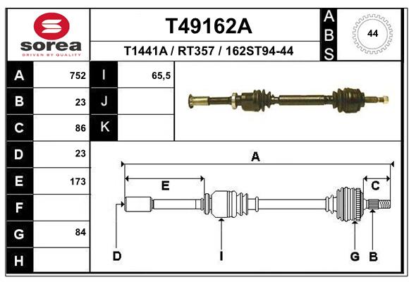 Planetara T49162A EAI