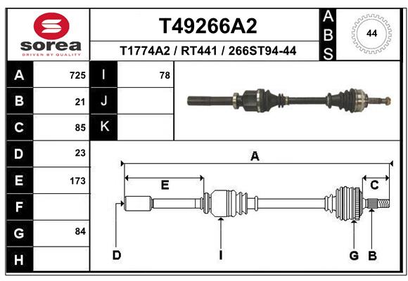 Planetara T49266A2 EAI